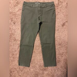 Old navy pixie pants mid-rise size 12